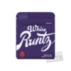 Runtz White 3.5g Empty Mylar Bag Flower Dry Herb Packaging