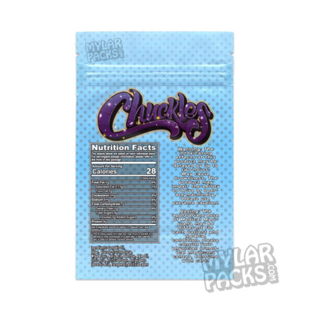 Chuckles Gummy Bears 400mg Empty Mylar Bag Edibles Packaging