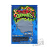 Dank Gummies Blue 500mg Empty Mylar Bag Gummy Edibles Packaging