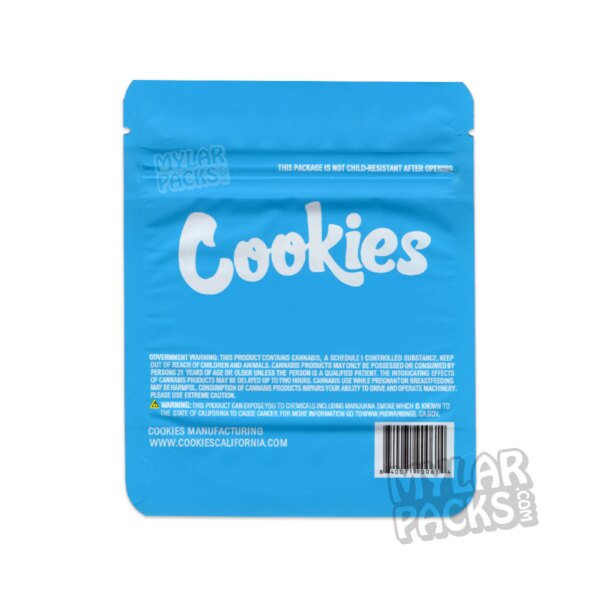 Cookies Georgia Pie 3.5g Empty Smell Proof Mylar Bag Flower Dry Herb Packaging