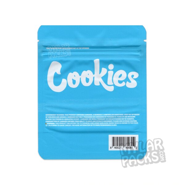 Cookies Londoncello 3.5g Empty Smell Proof Mylar Bag Flower Dry Herb Packaging
