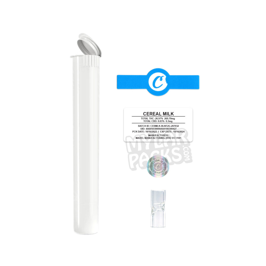 Cereal Milk by Cookies Empty 2g Preroll Blunt Packaging