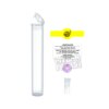 Lemonnade Empty Single Preroll Blunt Packaging Pop Tube Glass Tip and Stickers for Dry Herb