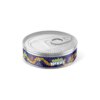 Nerds Medicated Bites Purple 100ml Pressitin Self-Seal Tuna Tin Cans with Labels Edibles Packaging