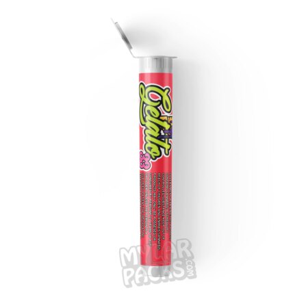 Gas Co. Gelato 33 - 2G Single Preroll Joint Empty Clear Hard Plastic Tube and Sticker Herb Packaging