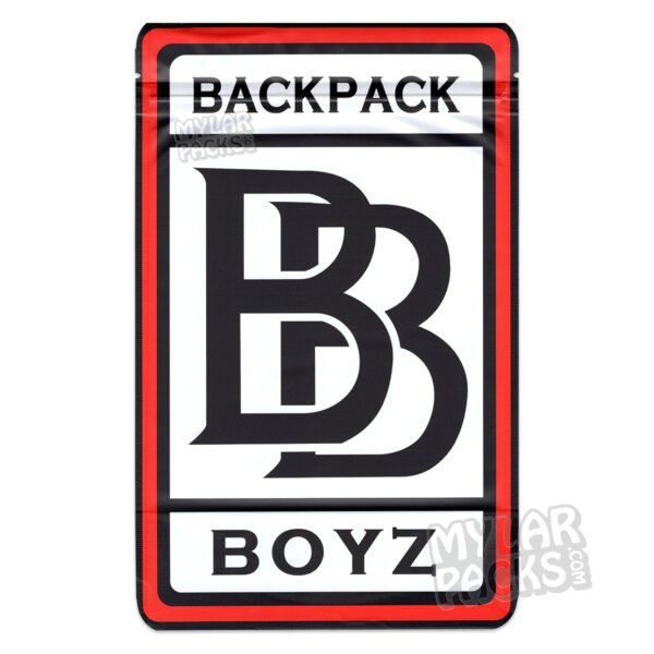 Backpack Boyz Standard 28g / 1 Ounce Empty Mylar Bag Flower Dry Herb Packaging