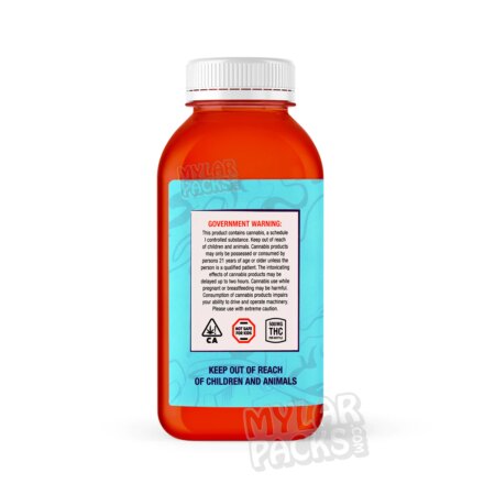 420 Kush Kool Aid 500mg Cannabis Infused Fruit Drink Sticker Wraparound Label (6" x 2.75")