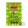 Faded Fruits Sour Apple 1000mg Empty Mylar Bag Edibles Candy Packaging