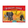 Budman's Animal Crackers 1000mg Empty Edibles Mylar Bag Cookies Snacks Packaging