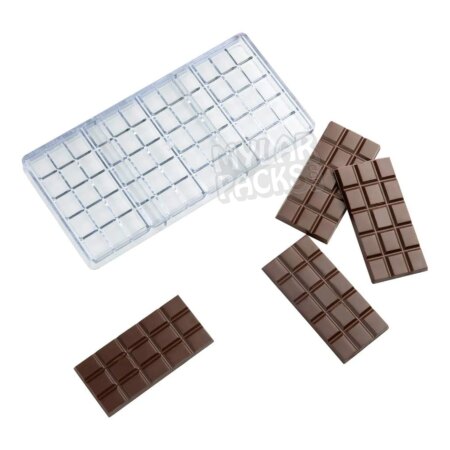 Chocolate Bar Mold for Multiverse, Polkadot, Space Bar +More Production Moulds