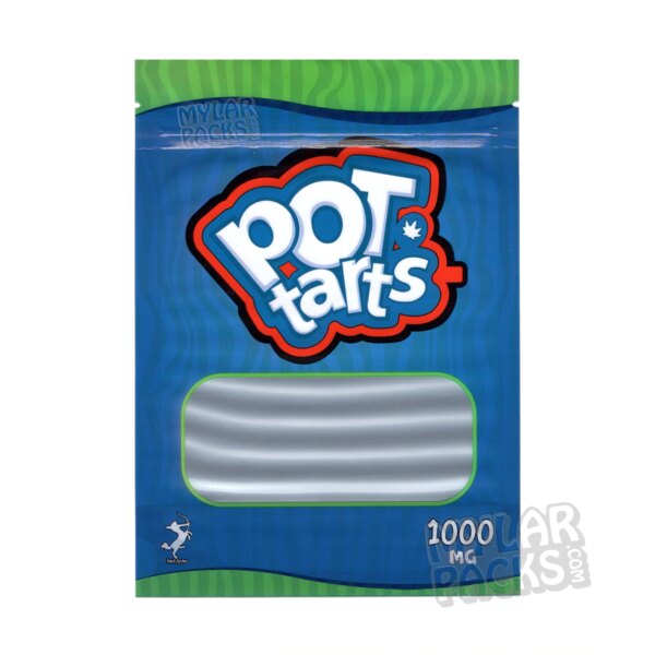 Pot Tarts Toaster Pastry 1000mg Empty Edibles Mylar Bags Cereal Snack Packaging