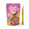 Jeeter Juice Disposable Empty Packaging with 1ml Straw Style Device Plastic Bag Charger and Stickers