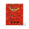 Faded Fruits Strawberry Cough 500mg Empty Mylar Bag Edibles Candy Packaging