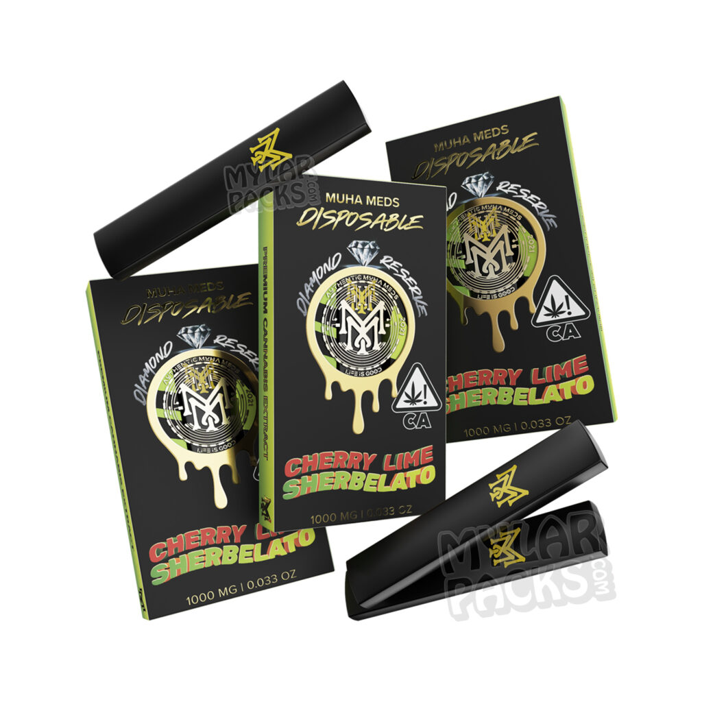 Muha Meds Disposable Stick, Reserve 1g Hard Package
