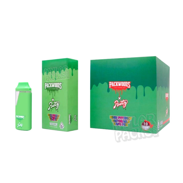 Packwoods Runtz Disposable Device, Empty, Rechargeable Device